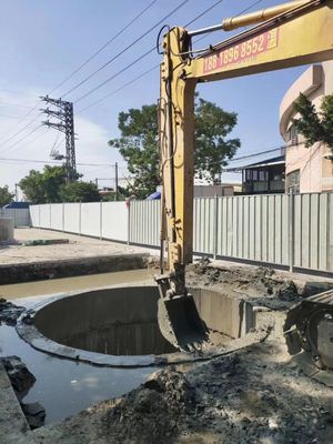 ZH OEM কাস্টমাইজড Q355B 8M 10M 11M 12M Excavator Long Reach Arm Long Reach Excavator Boom Excavator স্লাইডিং আর্ম নদী ড্রেজিং এবং পরিষ্কারের জন্য