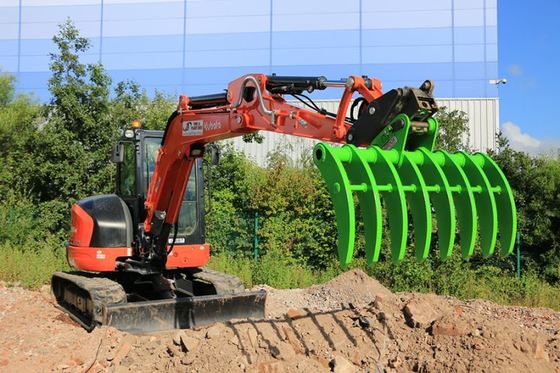 High Quality Customized 6-25Ton Excavator Root Rake Bucket Attachment for Construction and Farm Industries