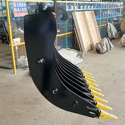 Excavator Ripper Rake for Excavator Rake for 6ton 20ton 55ton এক্সক্যাভেটরের জন্য রিপার রেক 6 টন 20 টন 55 টন