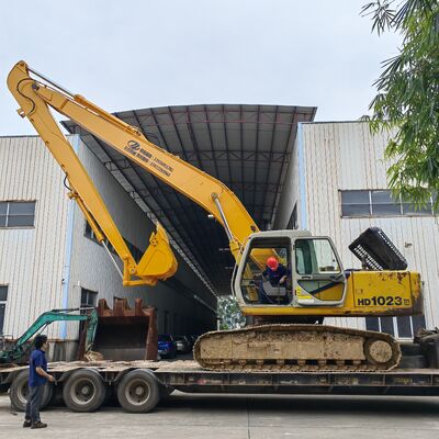17m 18m Excavator Long Reach Boom and Arm OEM Customized for 20-55 Ton Excavator Q355B Q690D
