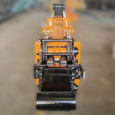 গ্রিপল ক্ল্যামশেল বালতি সহ টেলিস্কোপিক ডিপার আর্ম