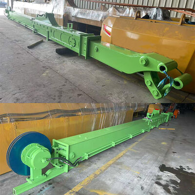 ক্ল্যামশেল বালতি সহ এক্সক্যাভেটরের জন্য টেলিস্কোপিক আর্ম