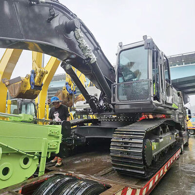 লং রিচ এক্সকাভেটর টেলিস্কোপিক আর্ম ডিপ ট্রেঞ্চিং ও স্লোপ গ্রেডিং সলিউশন