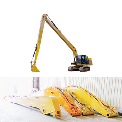 Q690D Excavator Long Reach Boom With Bucket Cylinder For Unloading Sand. Q690D এক্সক্যাভেটর লং রিচ বুম বালতি সিলিন্ডার সহ বালির আনলোডের জন্য